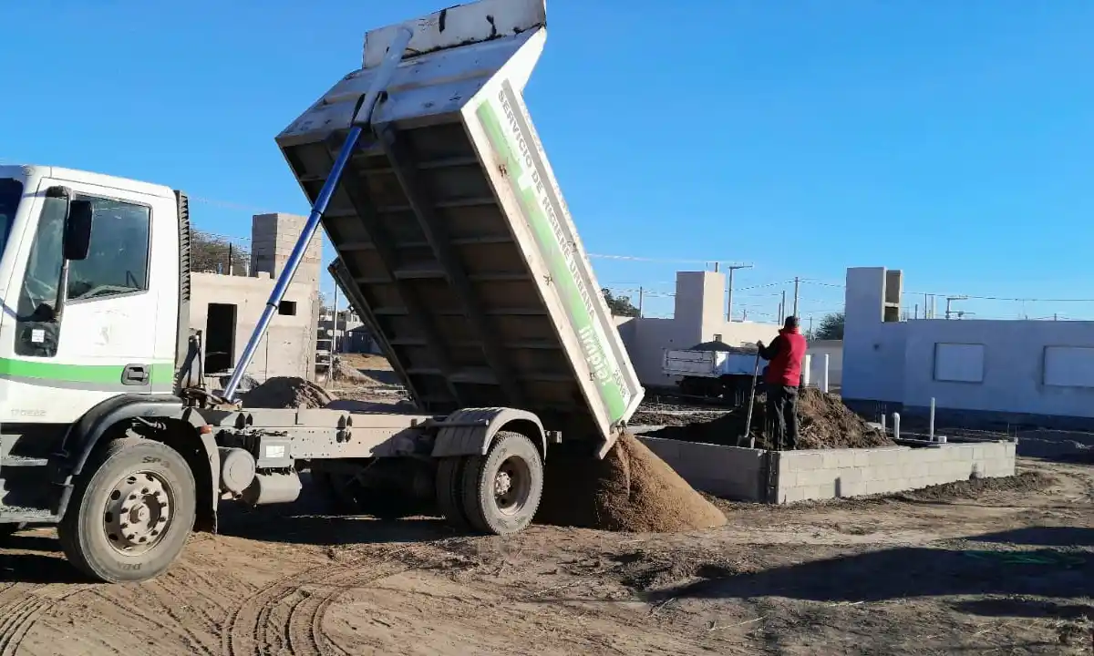Viviendas municipales en Arroyito: cómo avanza la obra