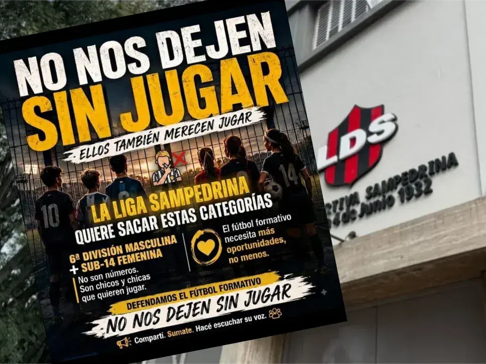 La Liga Deportiva Sampedrina evalúa dejar sin competencia a sexta división y Sub 14 femenia.