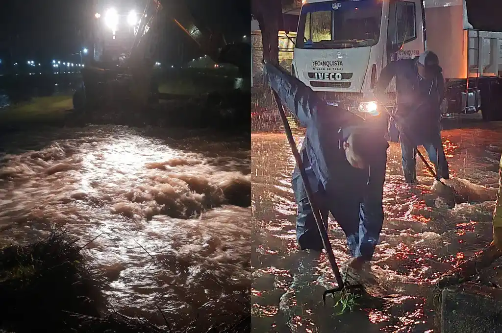 Lluvias intensas en el norte santafesino: la Provincia monitorea y coordina la respuesta en territorio