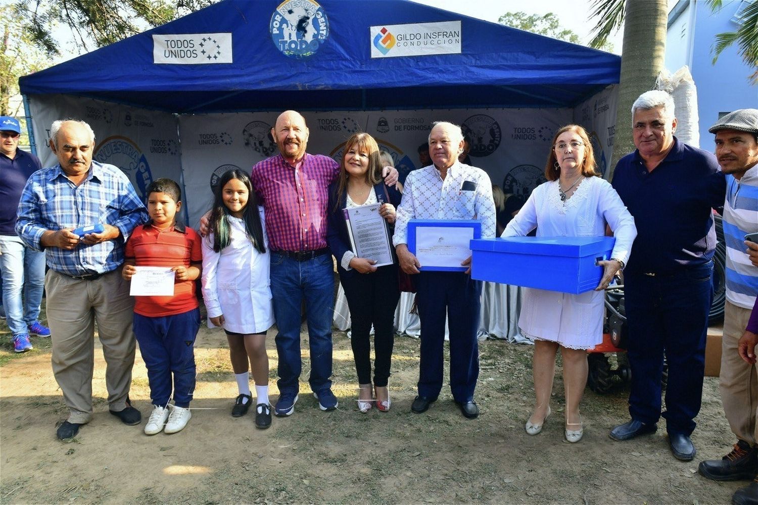 Con total éxito, se concretó el Operativo Solidario en Tres Lagunas