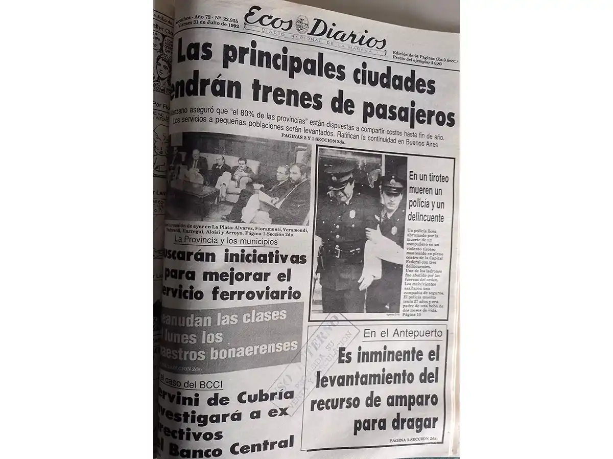 Miércoles 5 de Agosto de 1992