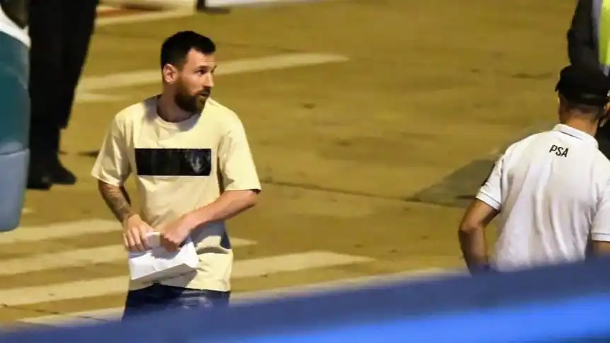 Lionel Messi y su familia ya están en Rosario para pasar las Fiestas y un casamiento
