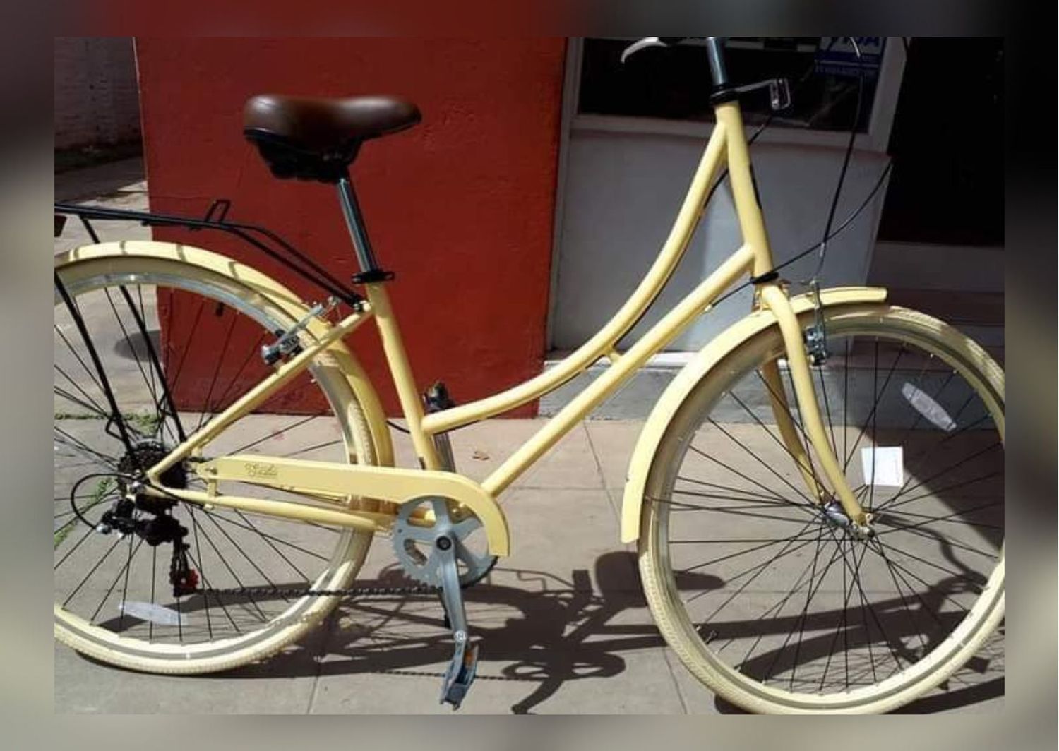 Sin agresión y sin mediar palabras, delincuentes le robaron la bicicleta a una joven