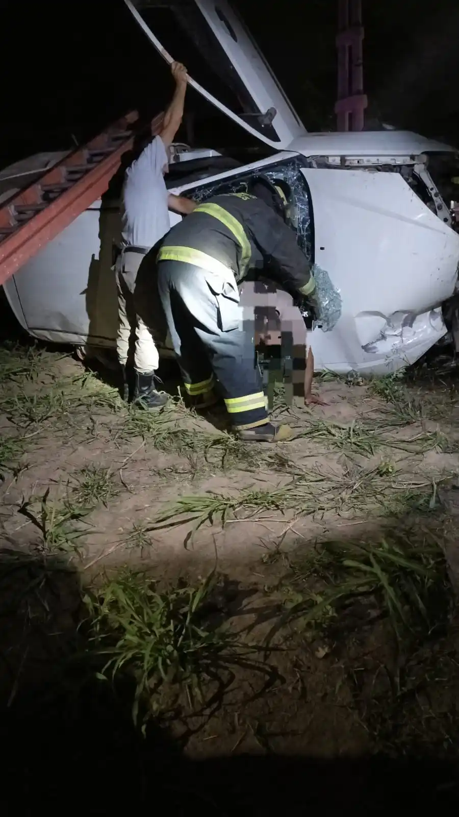 accidente atrapado bomberos zapadores - 1