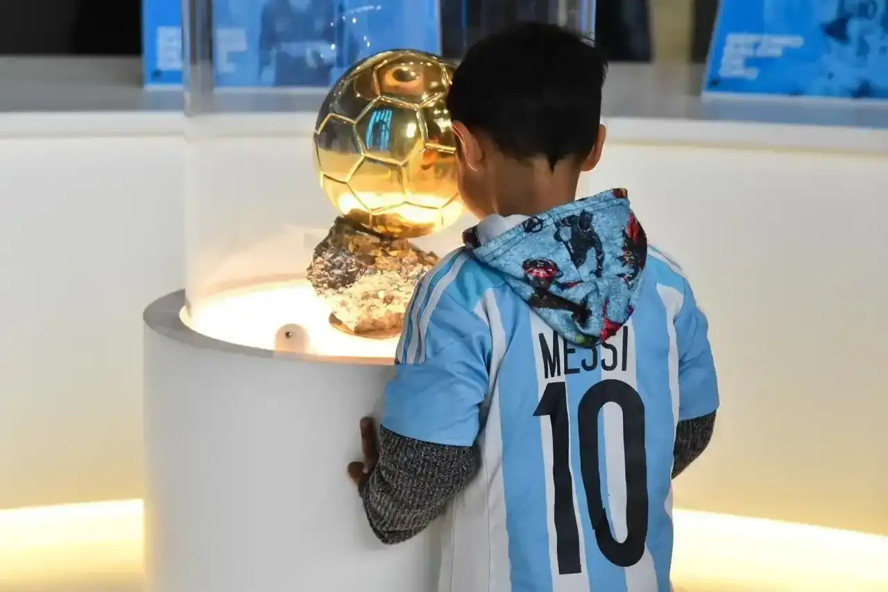 muestra messi