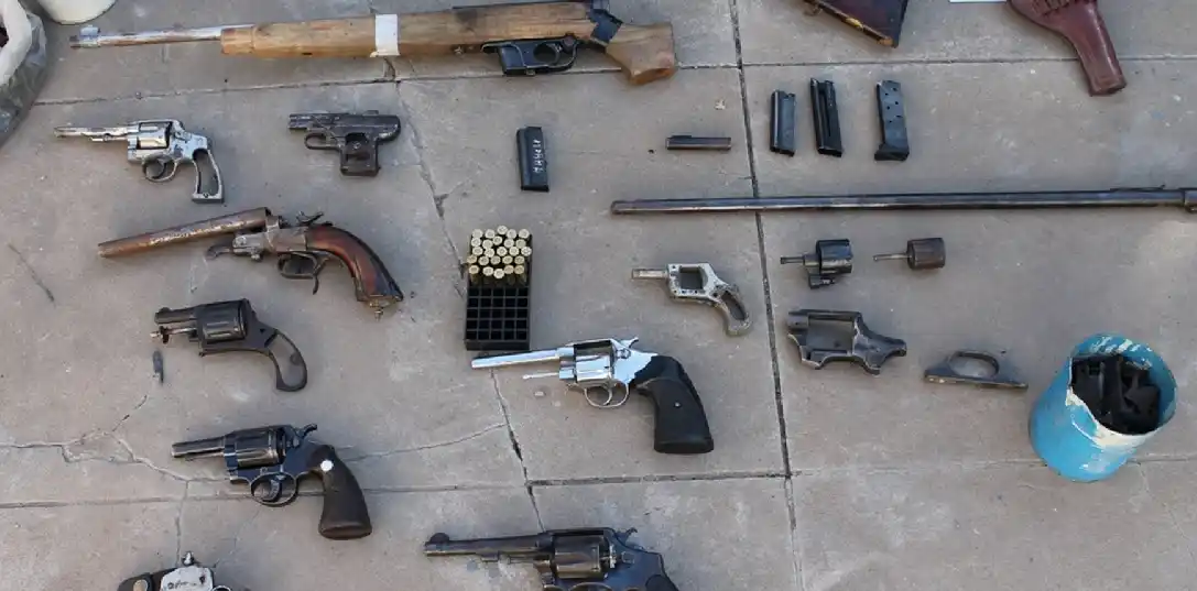 Se secuestraron más de 900 armas de fuego durante 2017