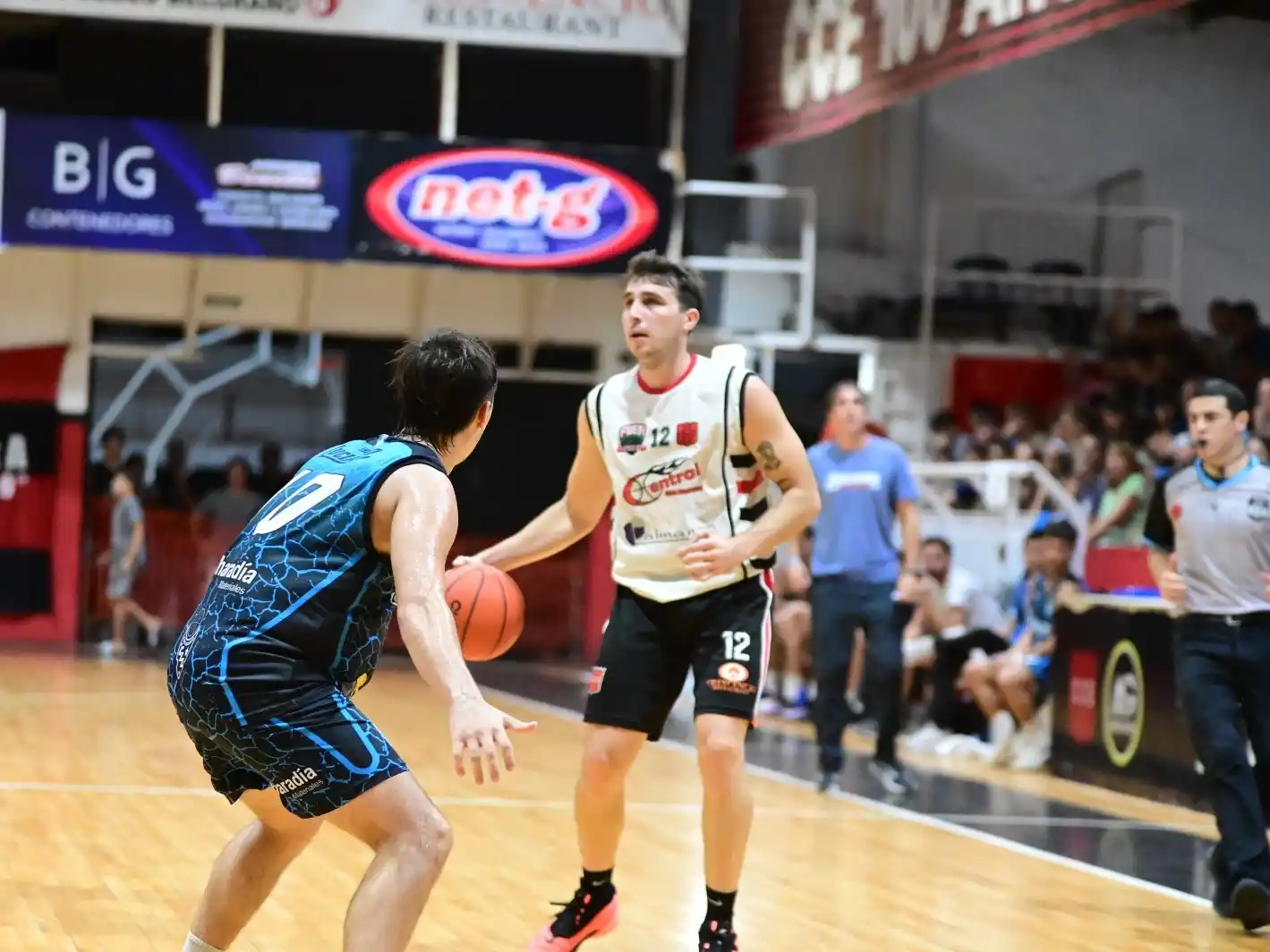 Leandro Quarroz mostró su potencial ofensiva con 14 puntos (crédito: MR Fotografía).