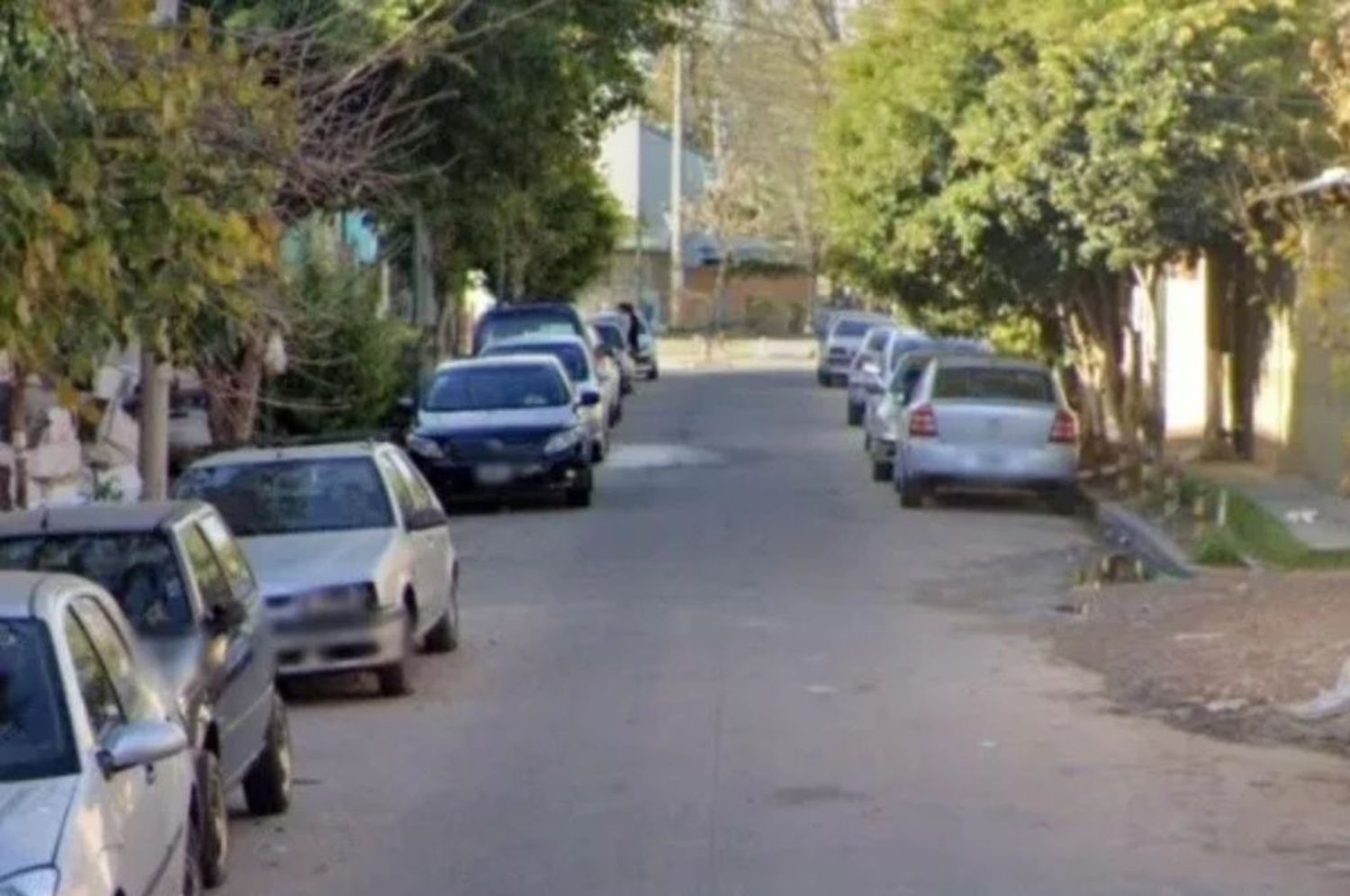 La calle América, donde encontraron el cadáver.