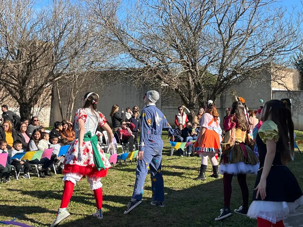 Hubo juegos y distintas actividades para celebrar el aniversario.