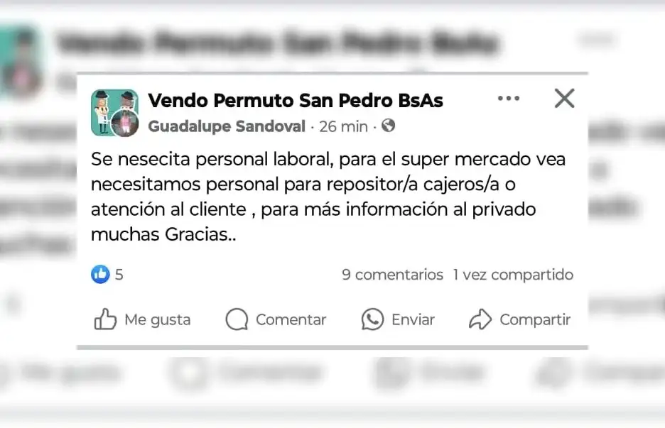 alerta falso empleo vea