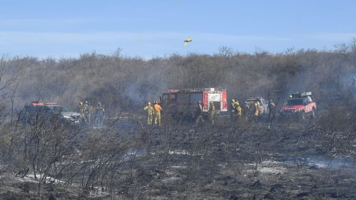 Luego de semanas de luchar contra los incendios, no quedan focos activos en Córdoba