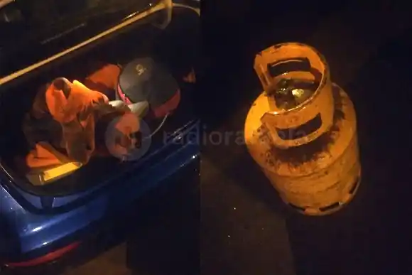 Entraron a un domicilio, huyeron y fueron abandonando todo lo robado