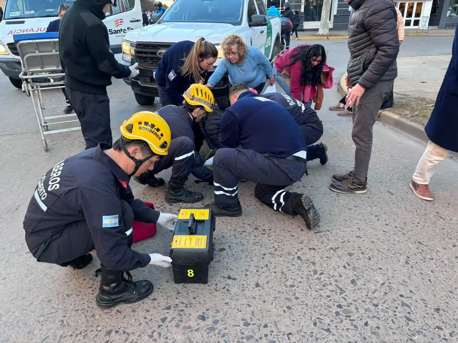 Crédito: Bomberos de Venado Tuerto.