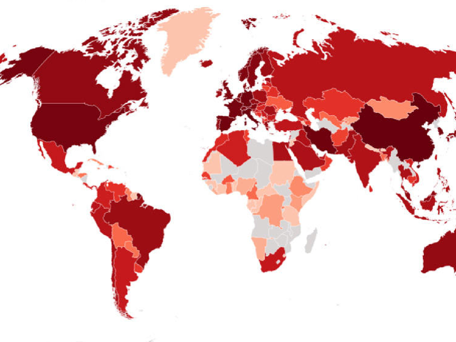 En el mundo hay más de un millón de infectados de coronavirus y son casi 60.000 las víctimas fatales