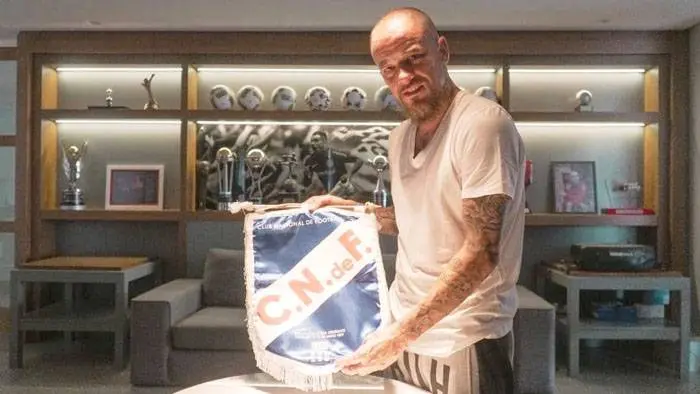 Andrés D�"Alessandro, nuevo jugador de Nacional de Uruguay