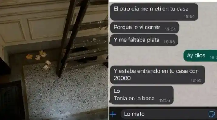 Todos los días le faltaba plata y atrapó al ladrón menos pensado