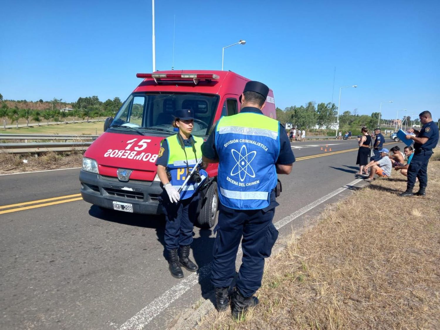 Un hombre fue baleado  y falleció en el lugar