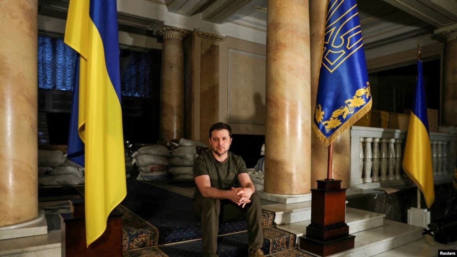 Zelenskyy se ha convertido en el símbolo de la resistencia ucraniana