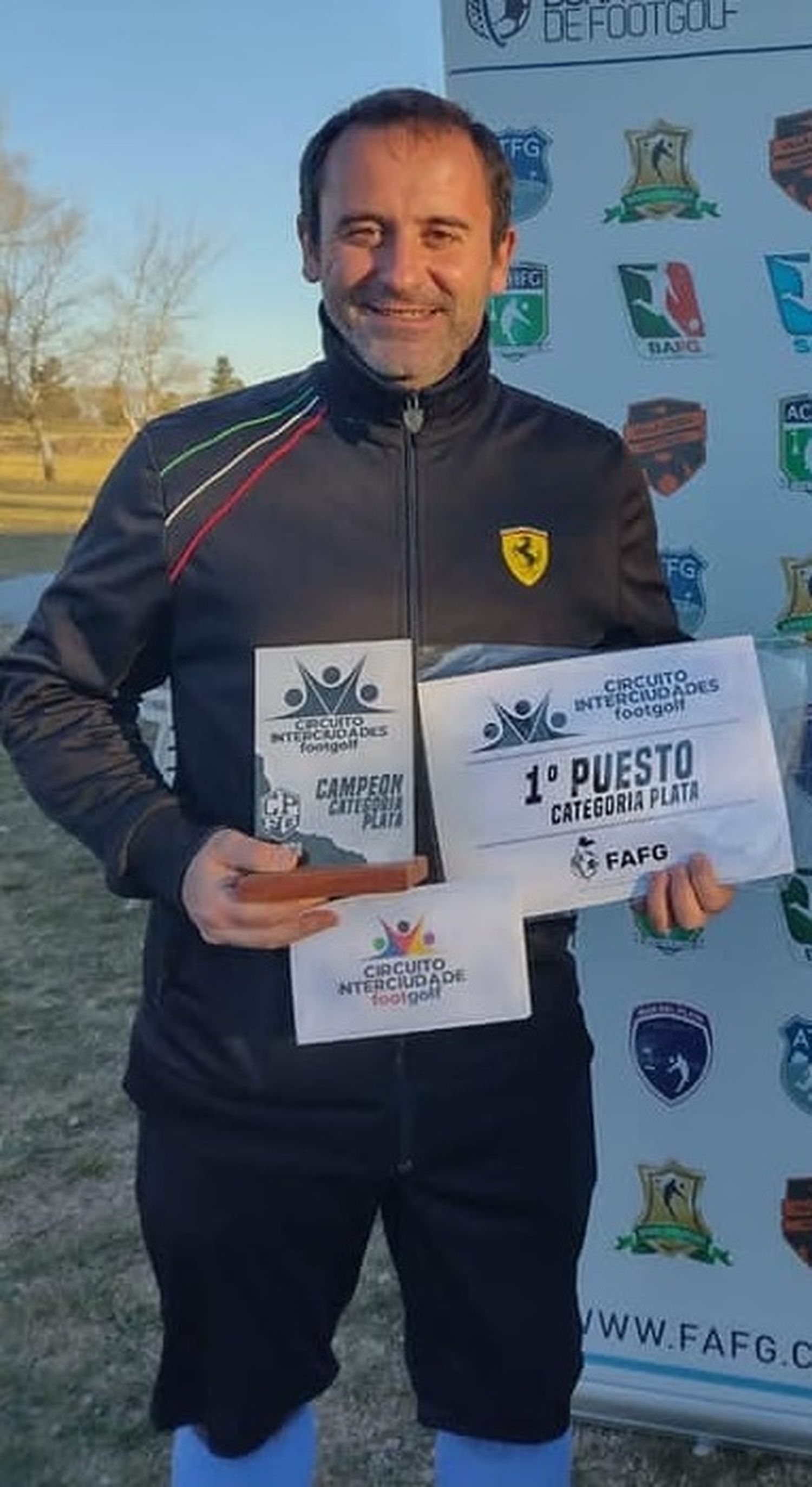 El footgolf tandilense se destacó en Laprida