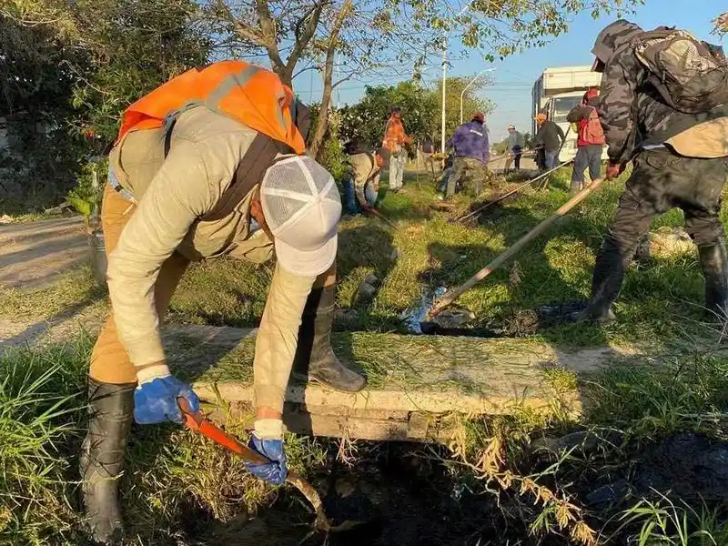 Rápida intervención comunal para paliar 
inconvenientes ocasionados por el temporal