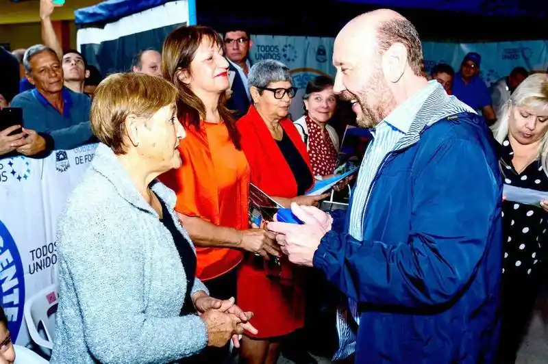 El operativo solidario Por nuestra
gente, todo llegará al barrio Itatí