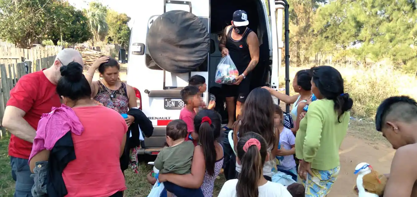 El viajero solidario culminó con la travesía número 31 por el Día de las Infancias