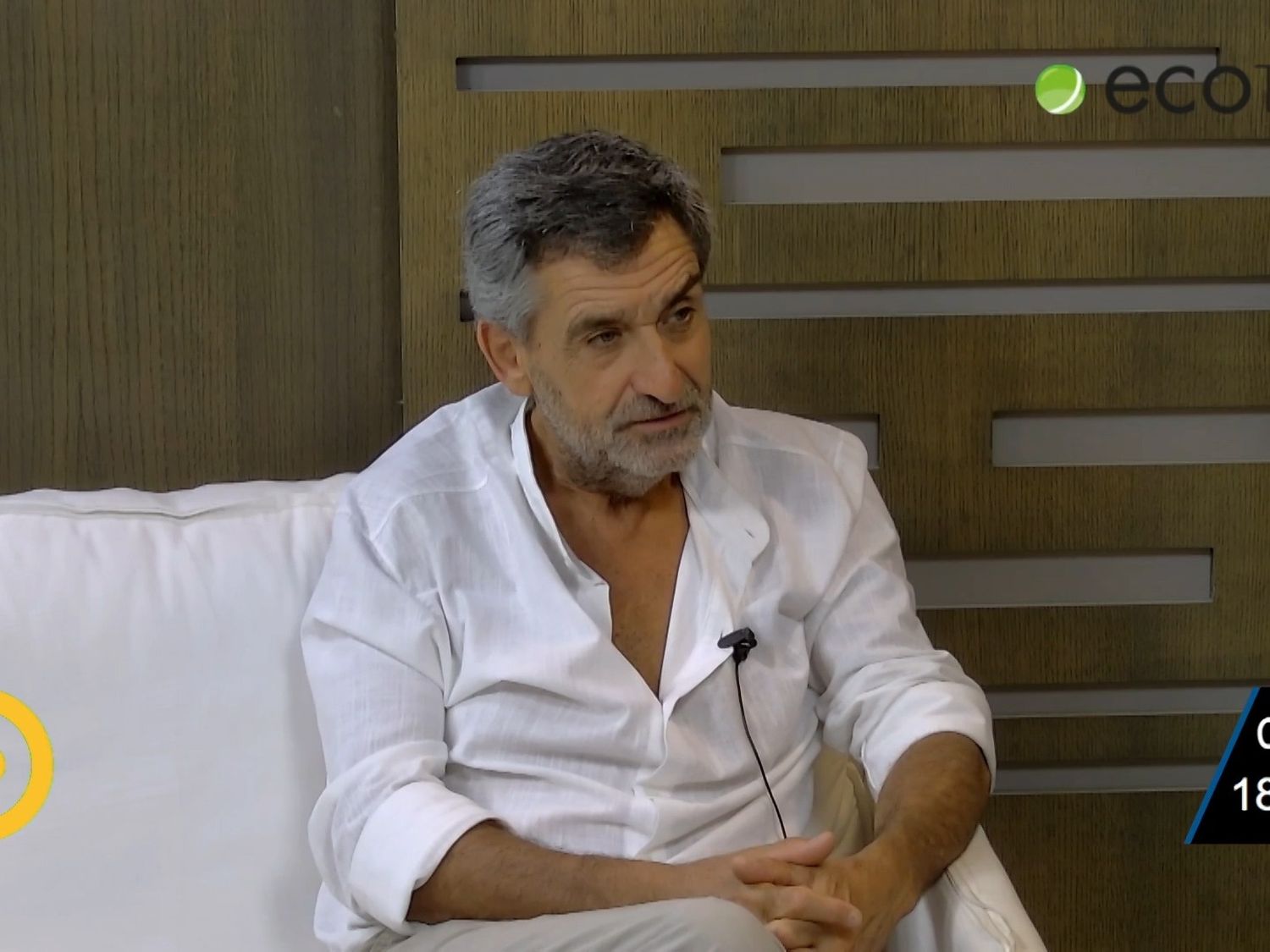 Claudio Crespi presenta su libro de sus Memorias