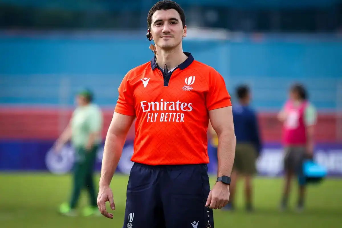 Fede Longobardi en su debut internacional.