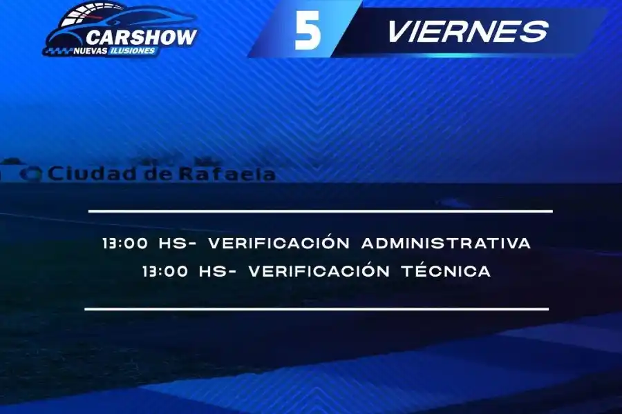 El Car Show Santafesino se presenta en Rafaela