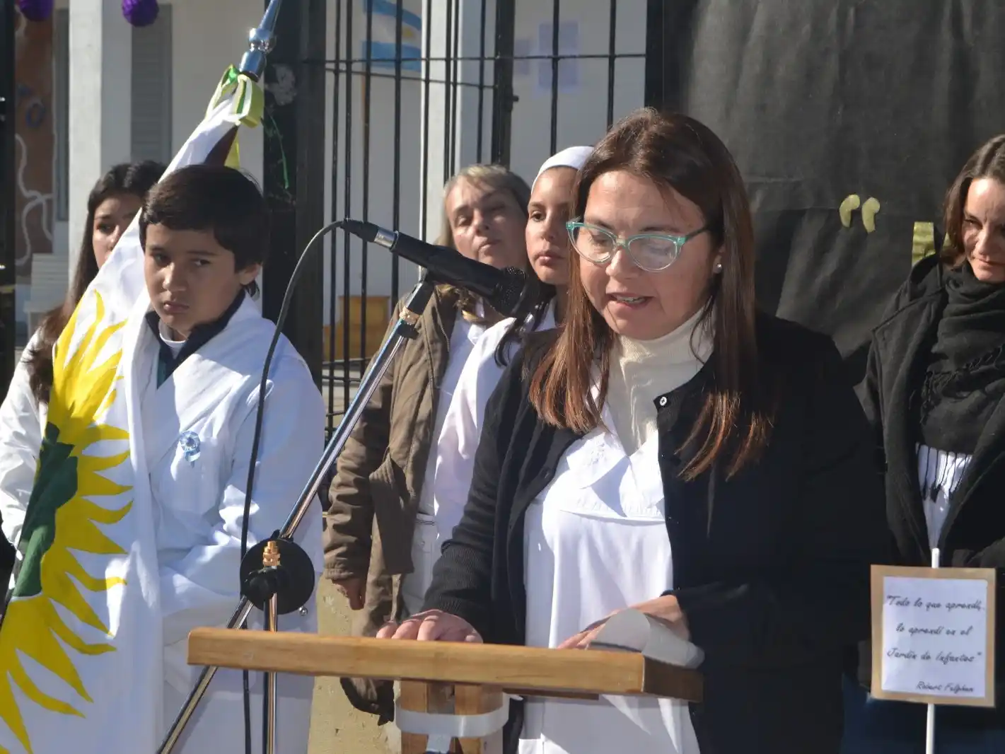 Emotivo festejo por los 50 años del Jardín de Infantes de la Escuela N° 8