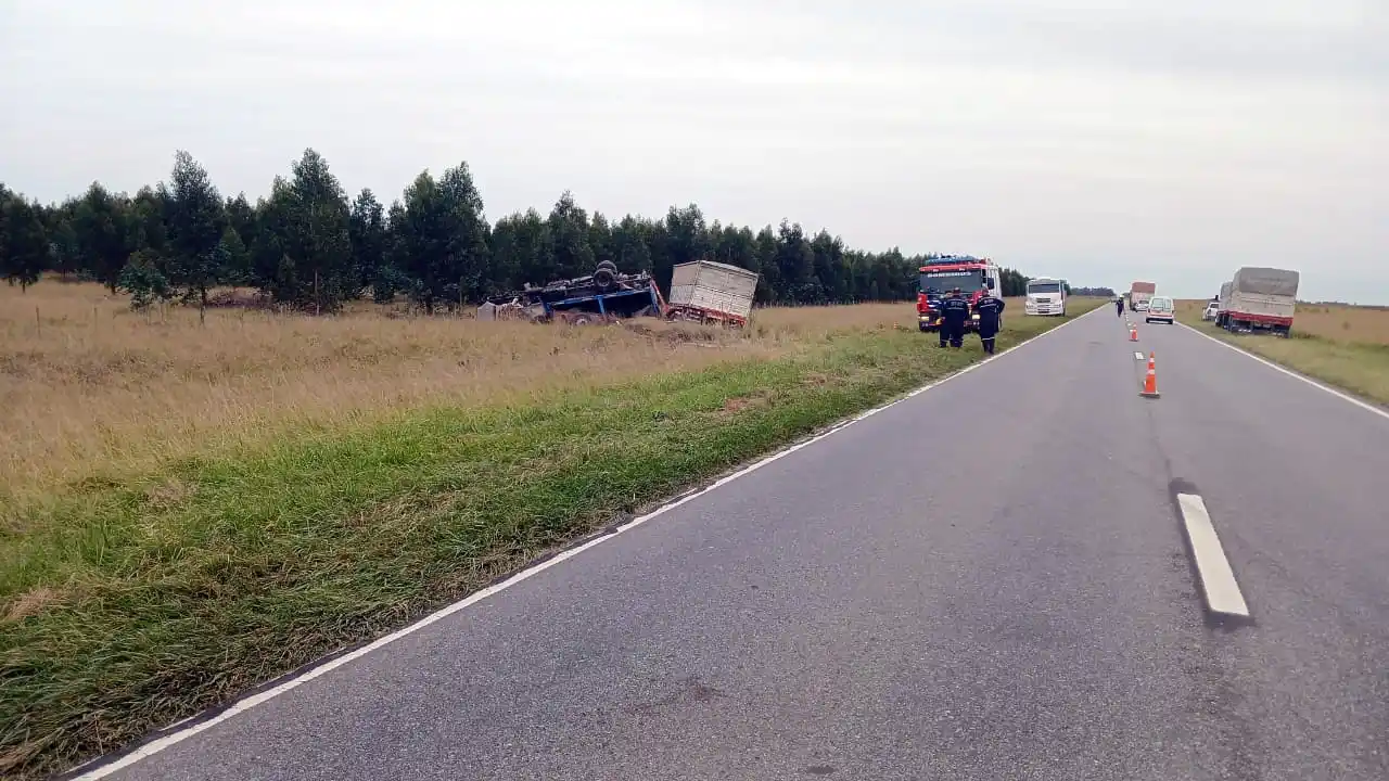 Trágico siniestro vial en la ruta nacional 228 a la altura del kilómetro 67