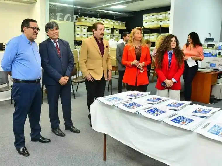 En la sede del TEP se presentará la urna con 
todo el material para los comicios de Clorinda