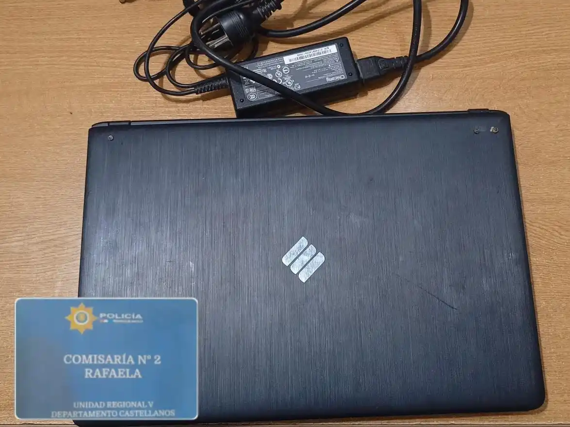 Secuestraron una notebook robada días atrás, después de una importante investigación