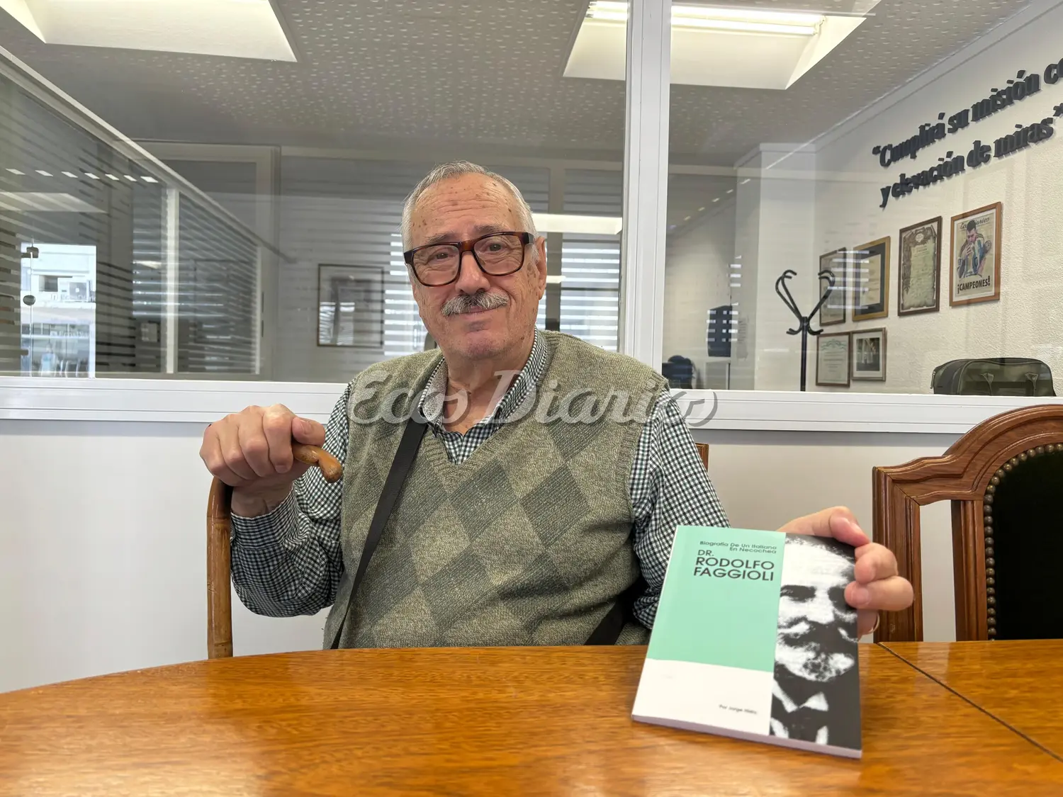 En Ecos Diarios. Jorge Nista listo para presentar su libro