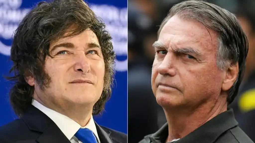 Javier Milei no podrá visitar a Jair Bolsonaro en Brasil