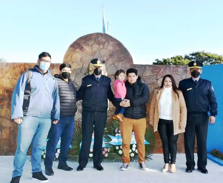 La Policía evocó un nuevo aniversario 
del fallecimiento del oficial principal Bini