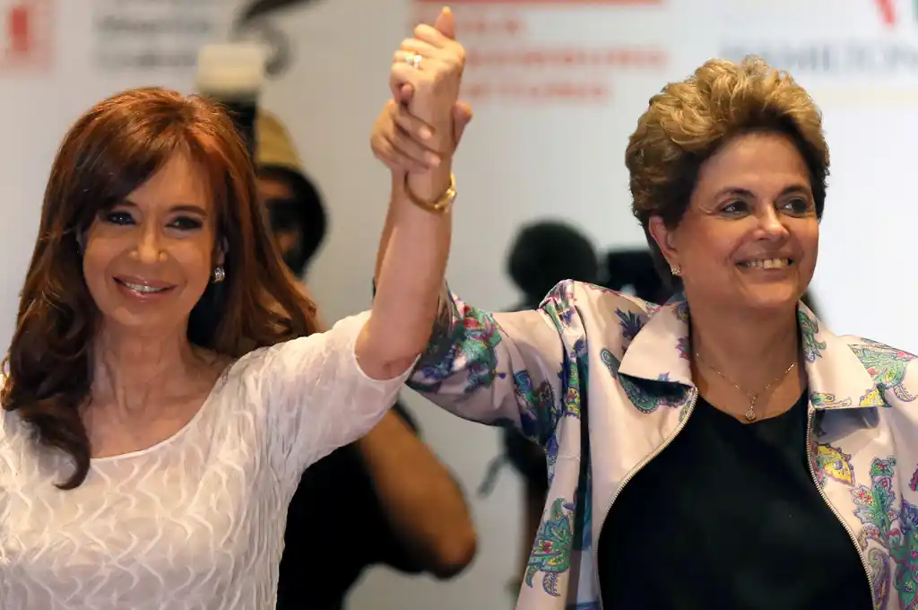 Cristina Kirchner se reunió con la ex presidenta de Brasil, Dilma Rousseff