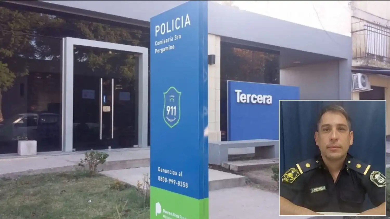 En Pergamino se habla del accionar del subcomisario Pablo Gómez, quien junto a una oficial de la Comisaría 3ª, salvaron a un niño de tres semanas de edad.