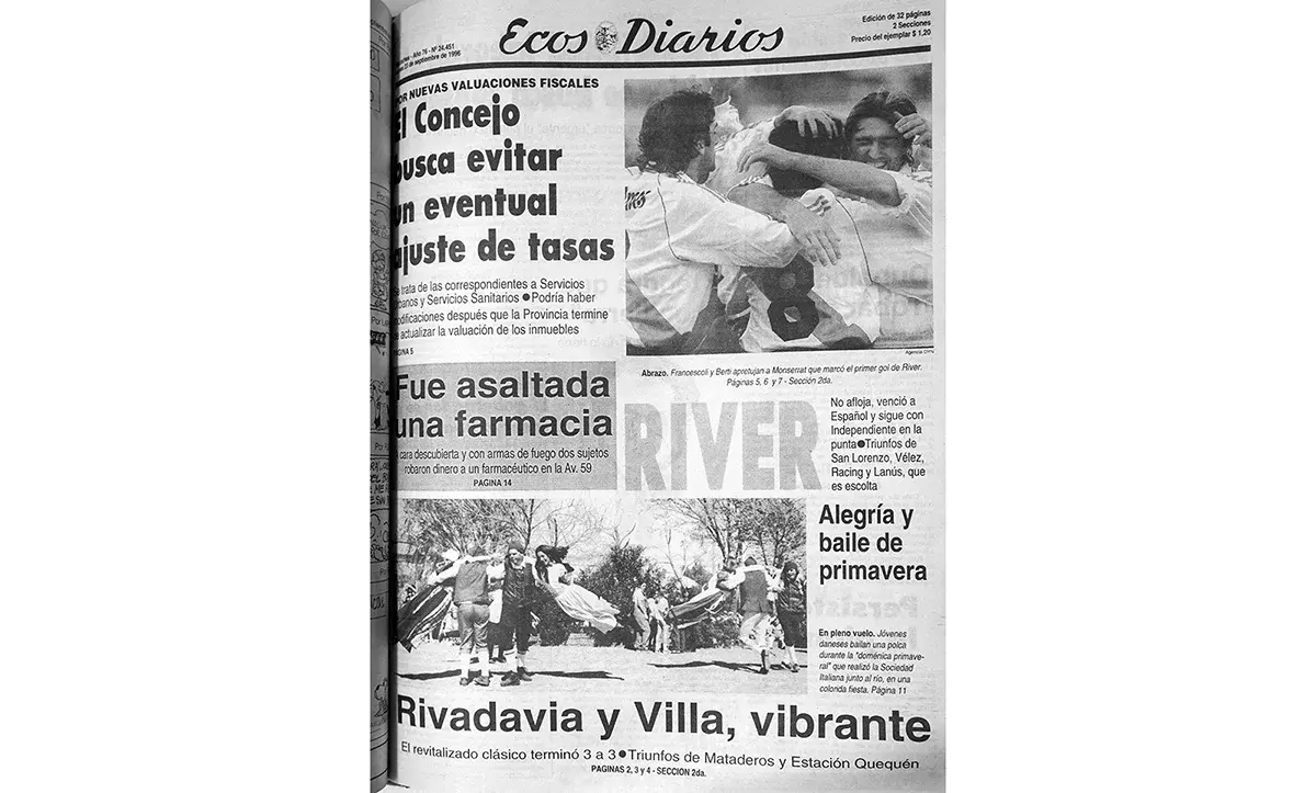 Lunes 23 de septiembre de 1996
