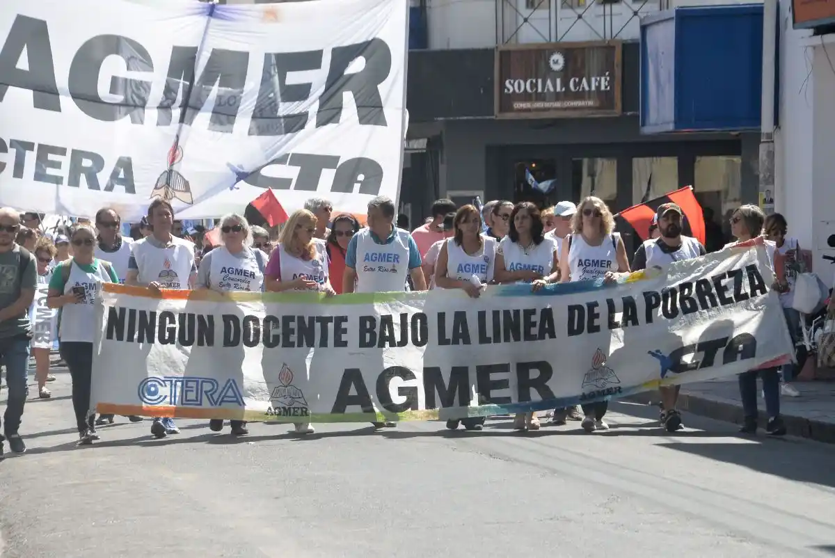 AGMER tomó la decisión de otros cinco días de paro docente