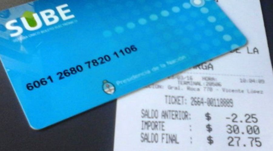 Empresas de transporte realizan pruebas para que la SUBE devuelva ticket