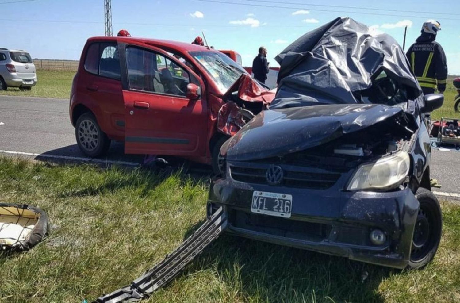 Catástrofe en Ruta 11: la menor internada continúa grave y en terapia intensiva