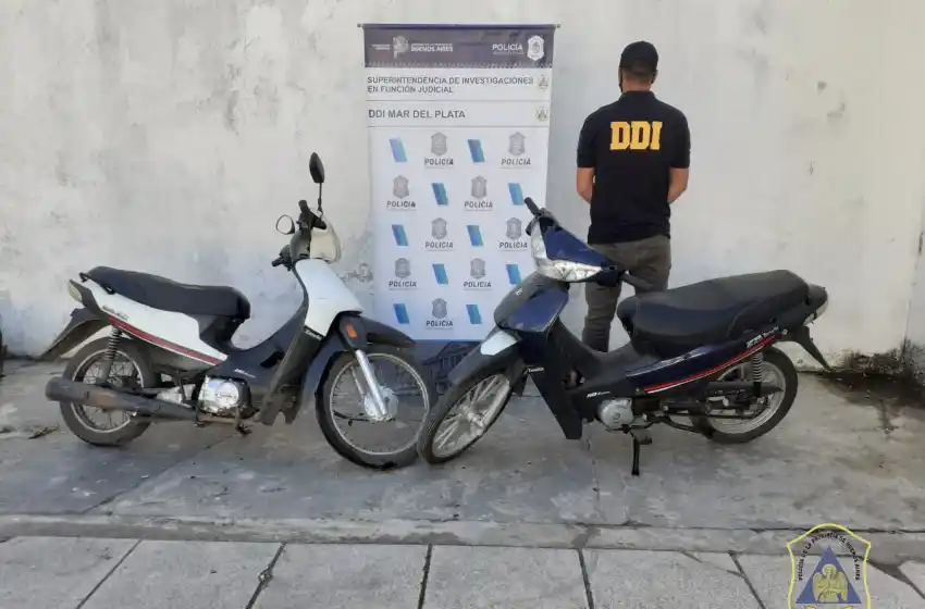 Video: aprehenden a motochorro en su casa