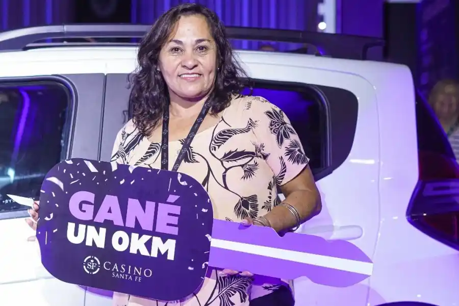 Casino Santa Fe sorteó un 0 KM para despedir el año