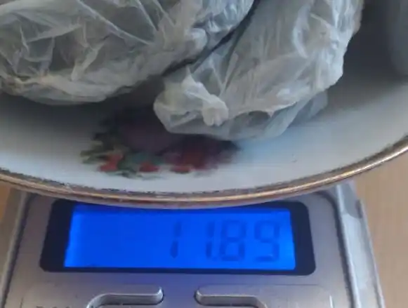 La marihuana estaba dividida en diez envoltorios.