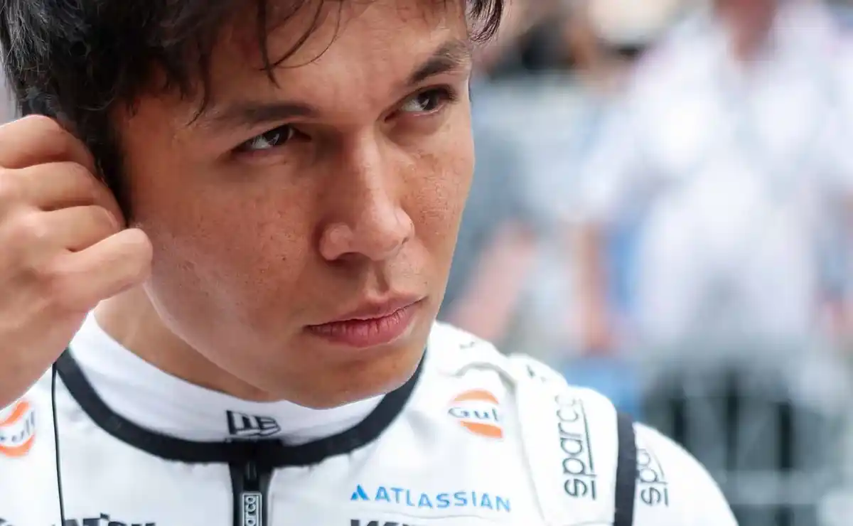Alex Albon.