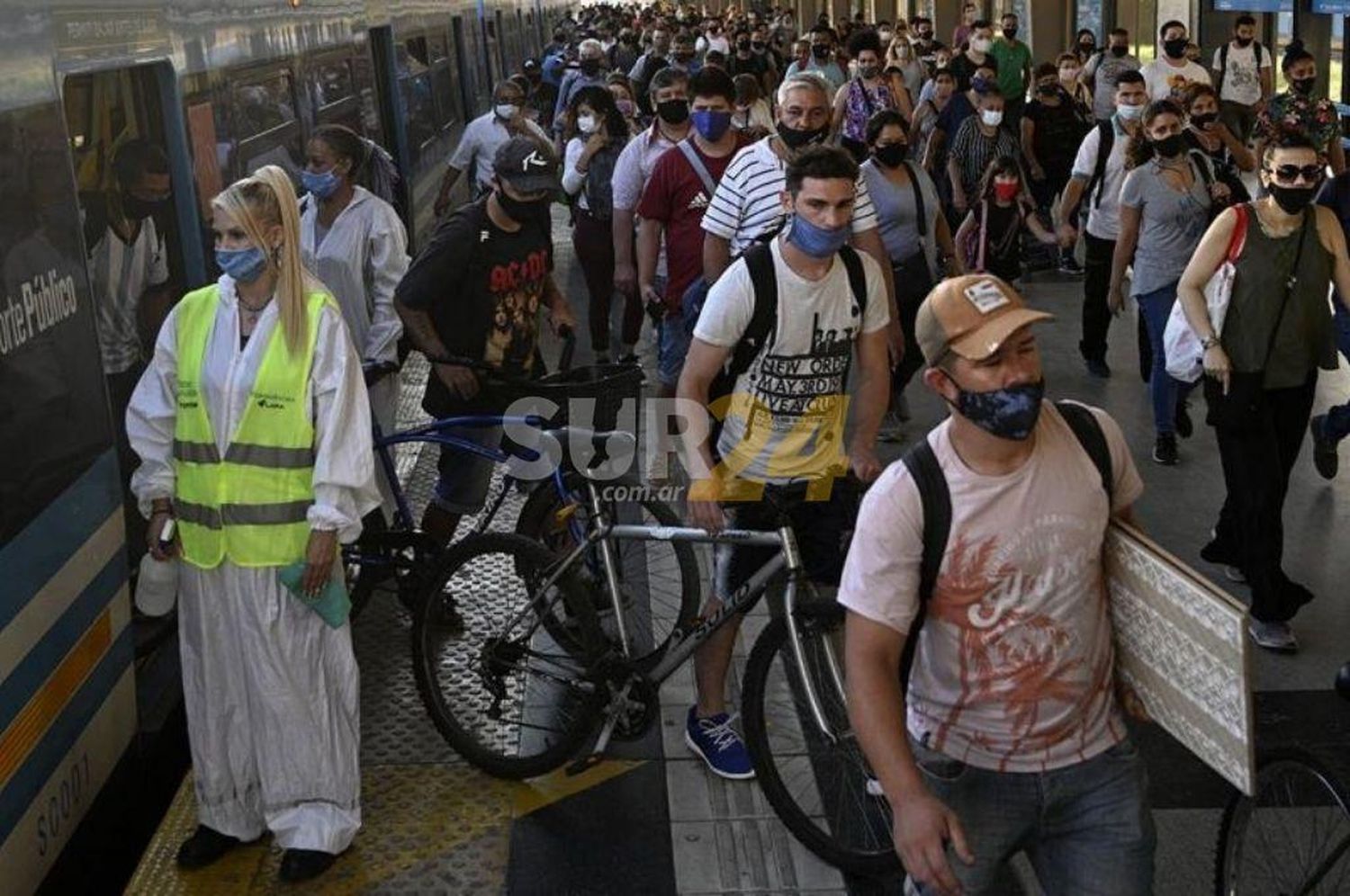 Argentina reporta 25.495 nuevos contagios de coronavirus