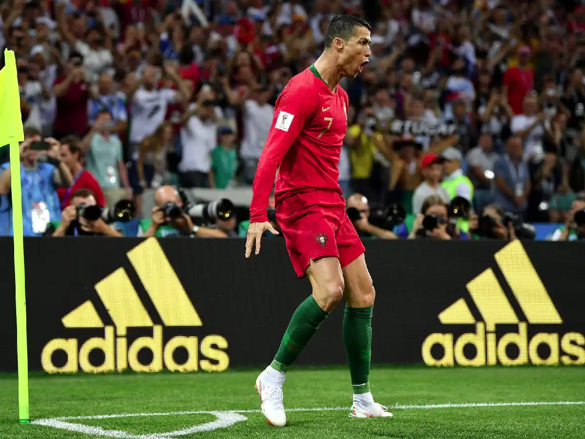 Cristiano Ronaldo marcó un hat-trick en el empate entre España y Portugal 