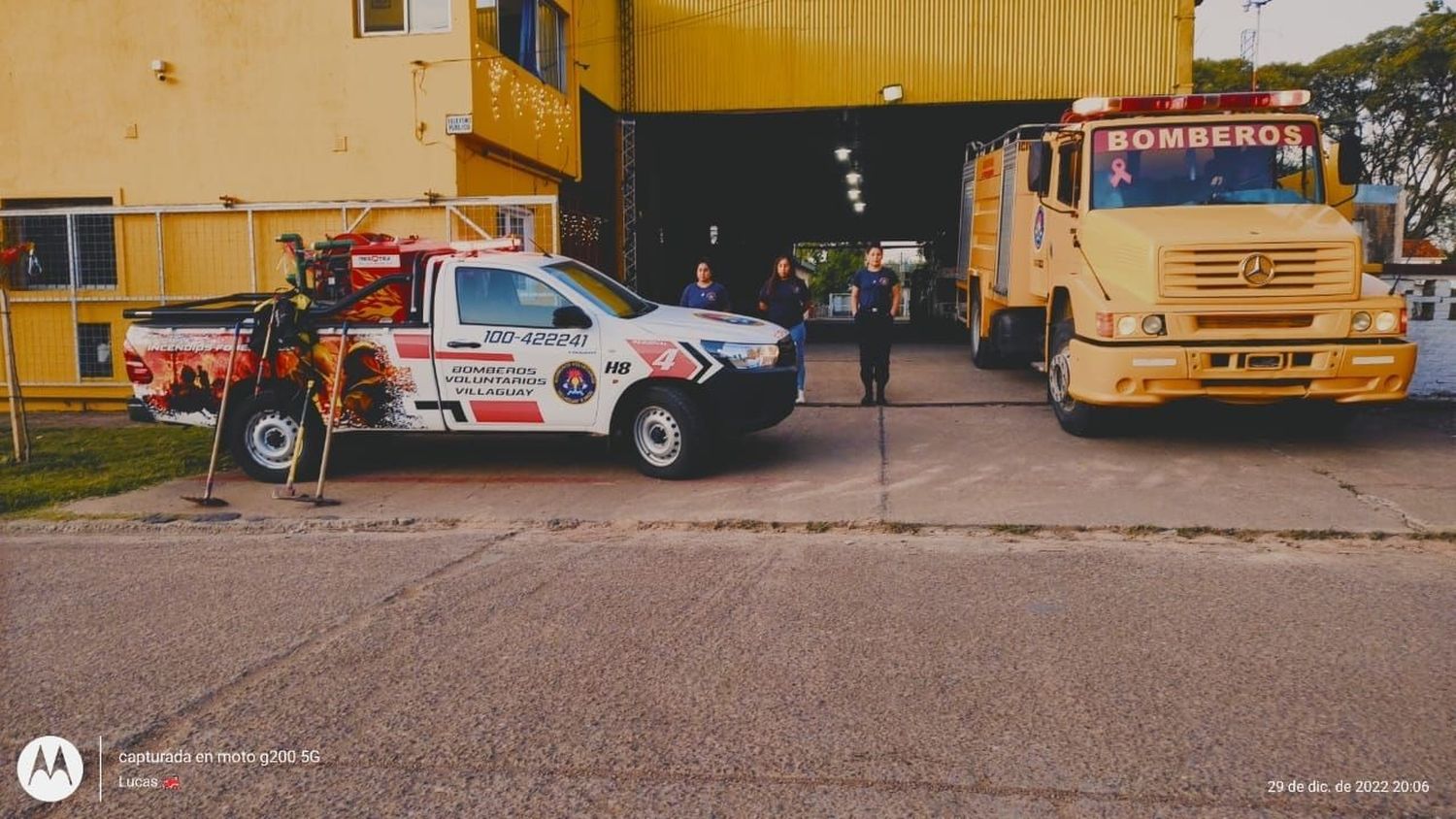 El Día del Bombero Voluntario se celebrará con una jornada de puertas abiertas en el cuartel local