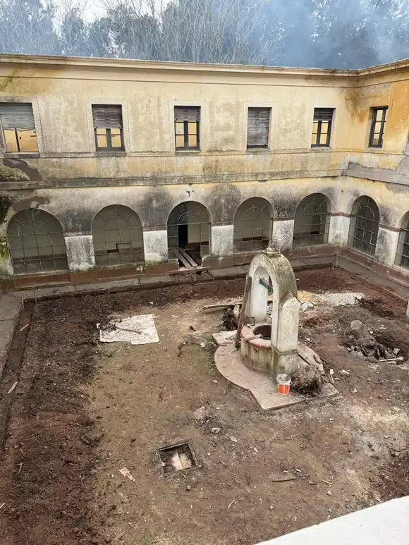 Grandes avances en la restauración del Monasterio de Gándara: El proyecto del obispo Liébana toma forma